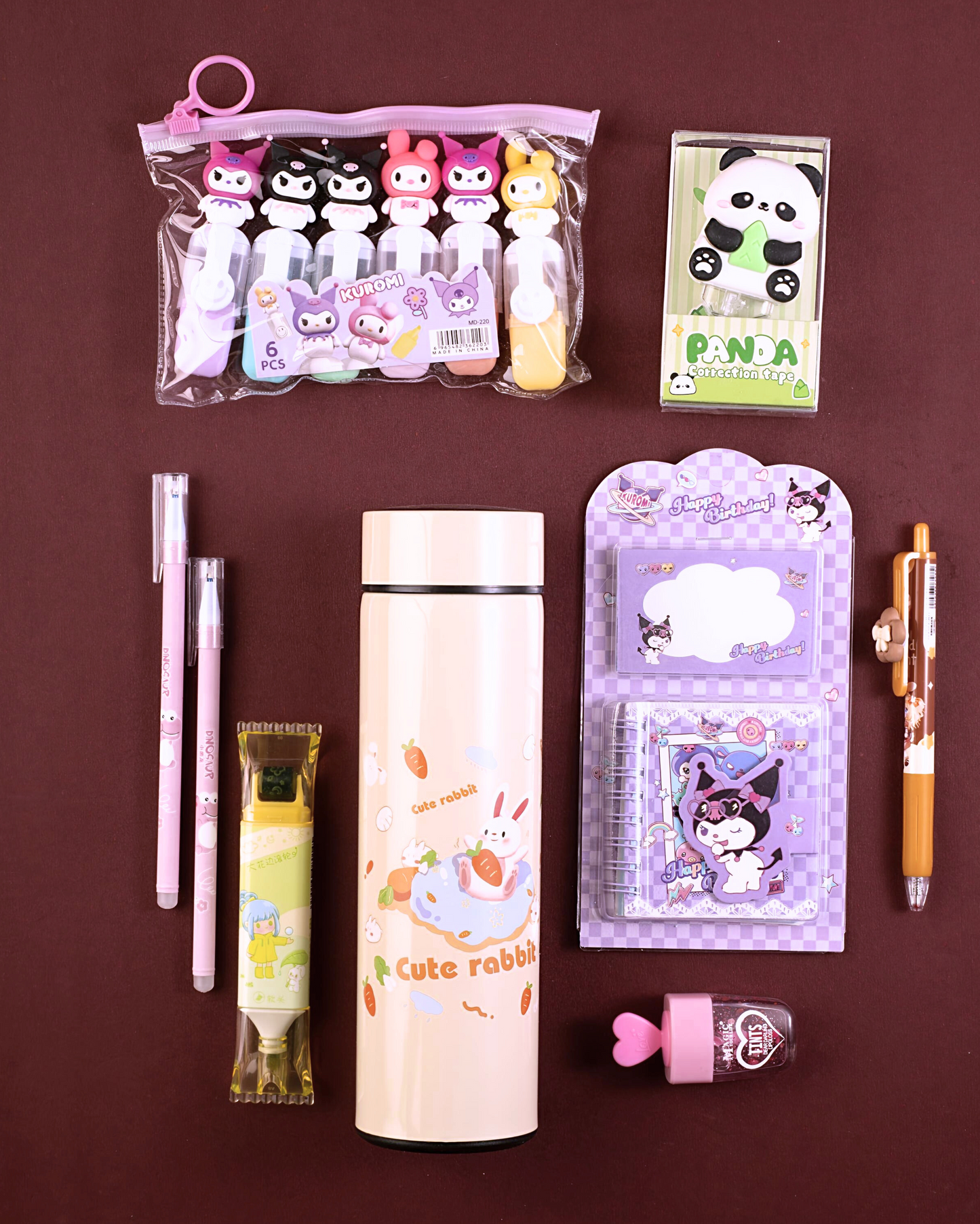 The Pink Pop Stationery Bag